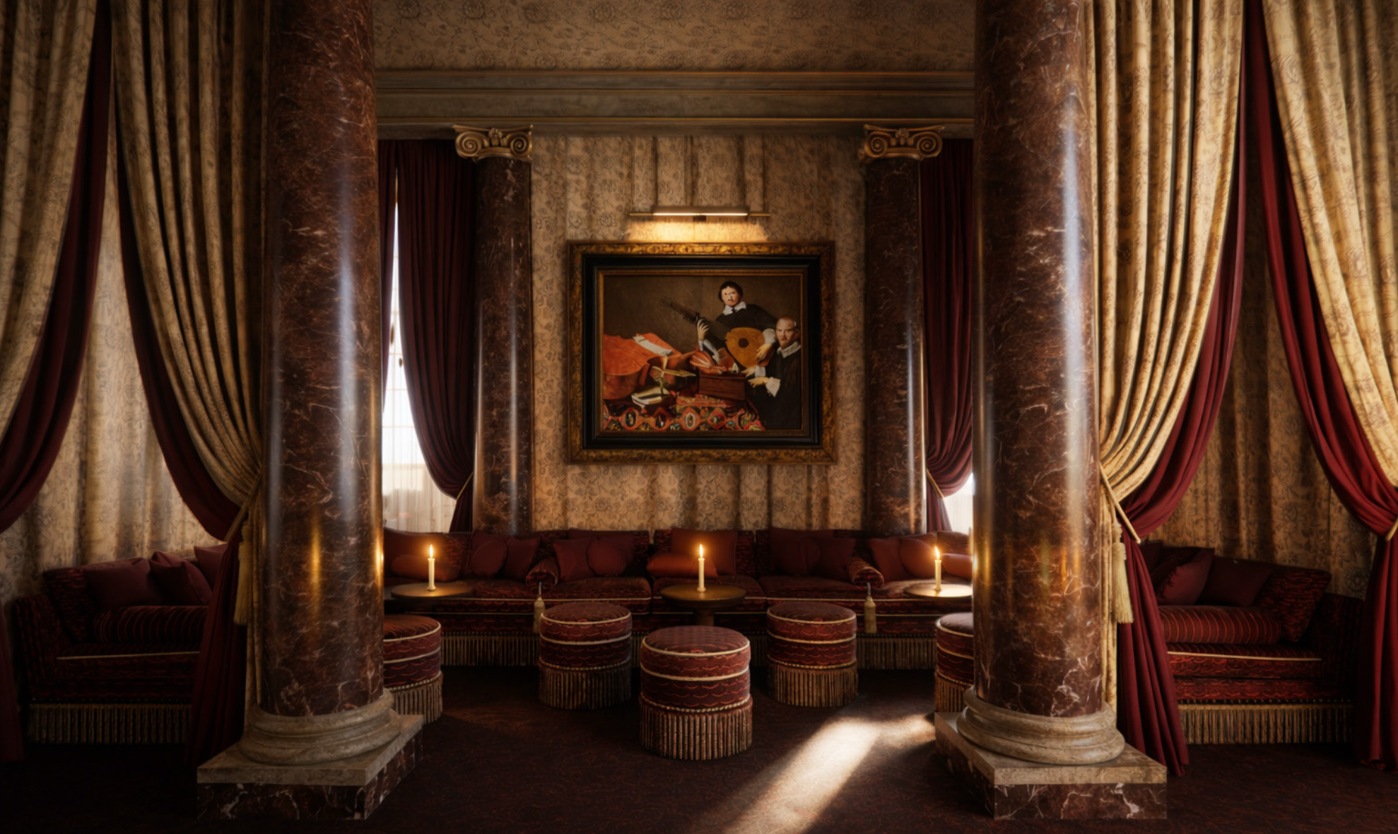 Hotel Kraus lounge